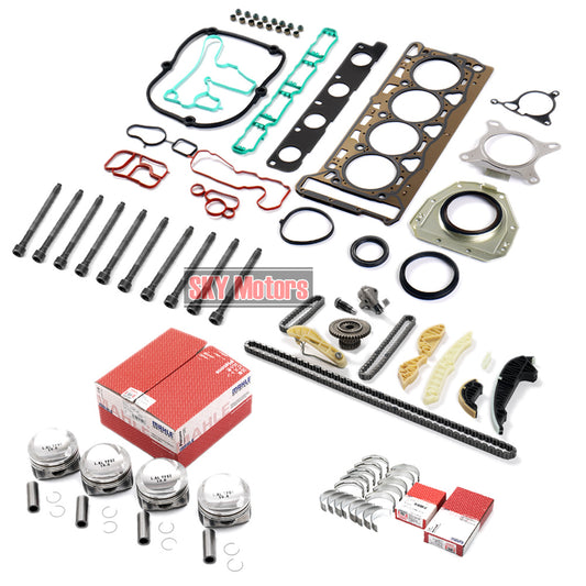 Engine Cylinder Rebuild Overhaul Kit for VW for AUDI A3 A4 1.8 TFSI CDAA CDHA CDHB