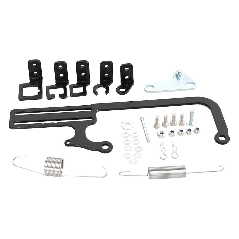Suitable for 304147 EZ-EFI cable mounting kit, carburetor throttle cable mounting bracket, black.