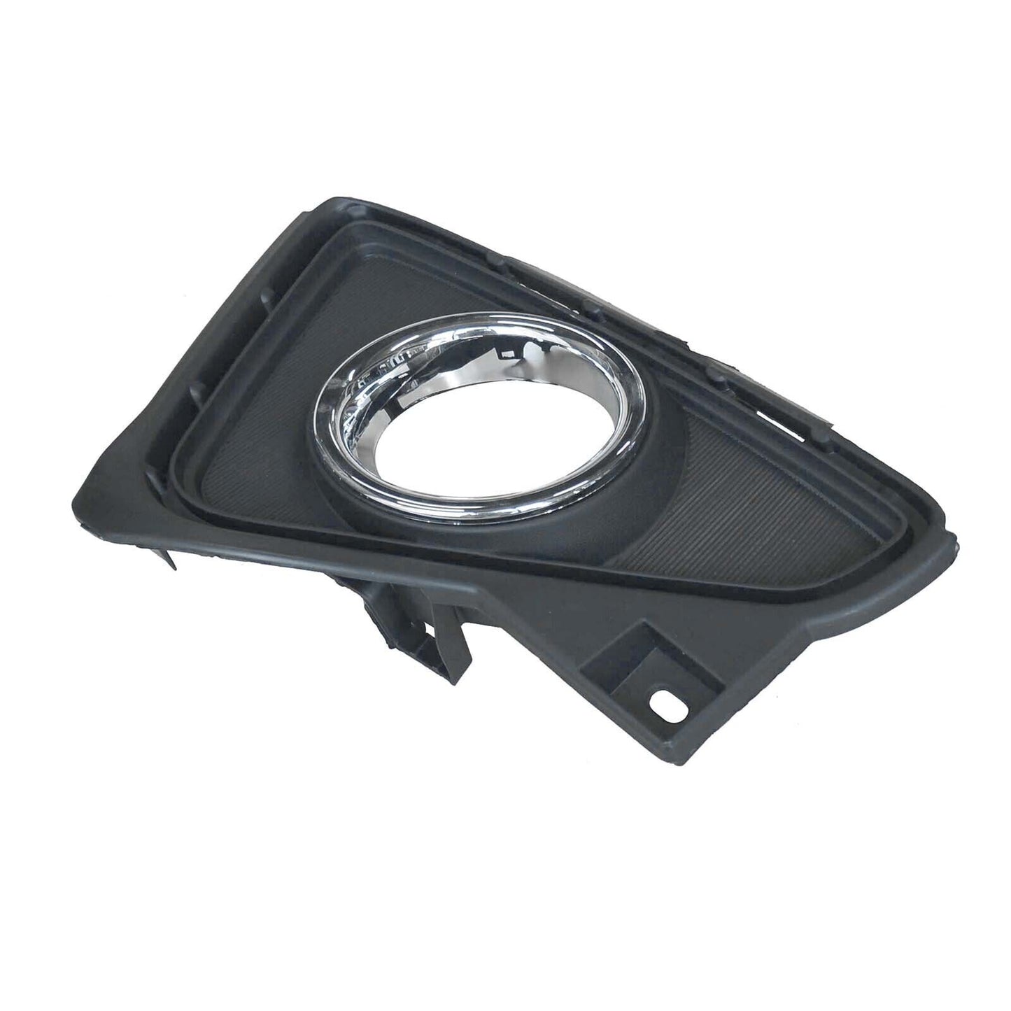 Left Fog Light Lamp Trim Cover Bezel w/ Chrome Trim for TOYOTA RAV4 2016-2018