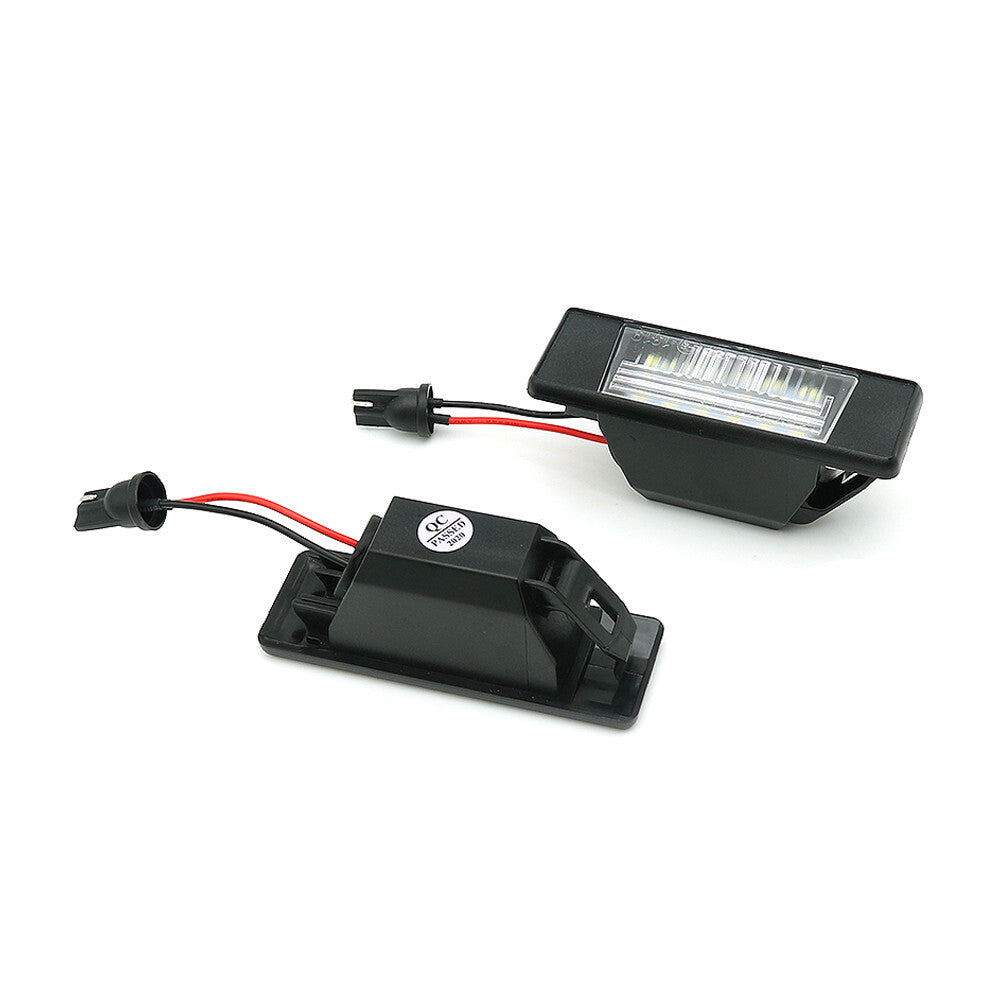 LED License Plate Light for Nissan Pathfinder R51 Qashqai J10 X-Trail 2013-2020