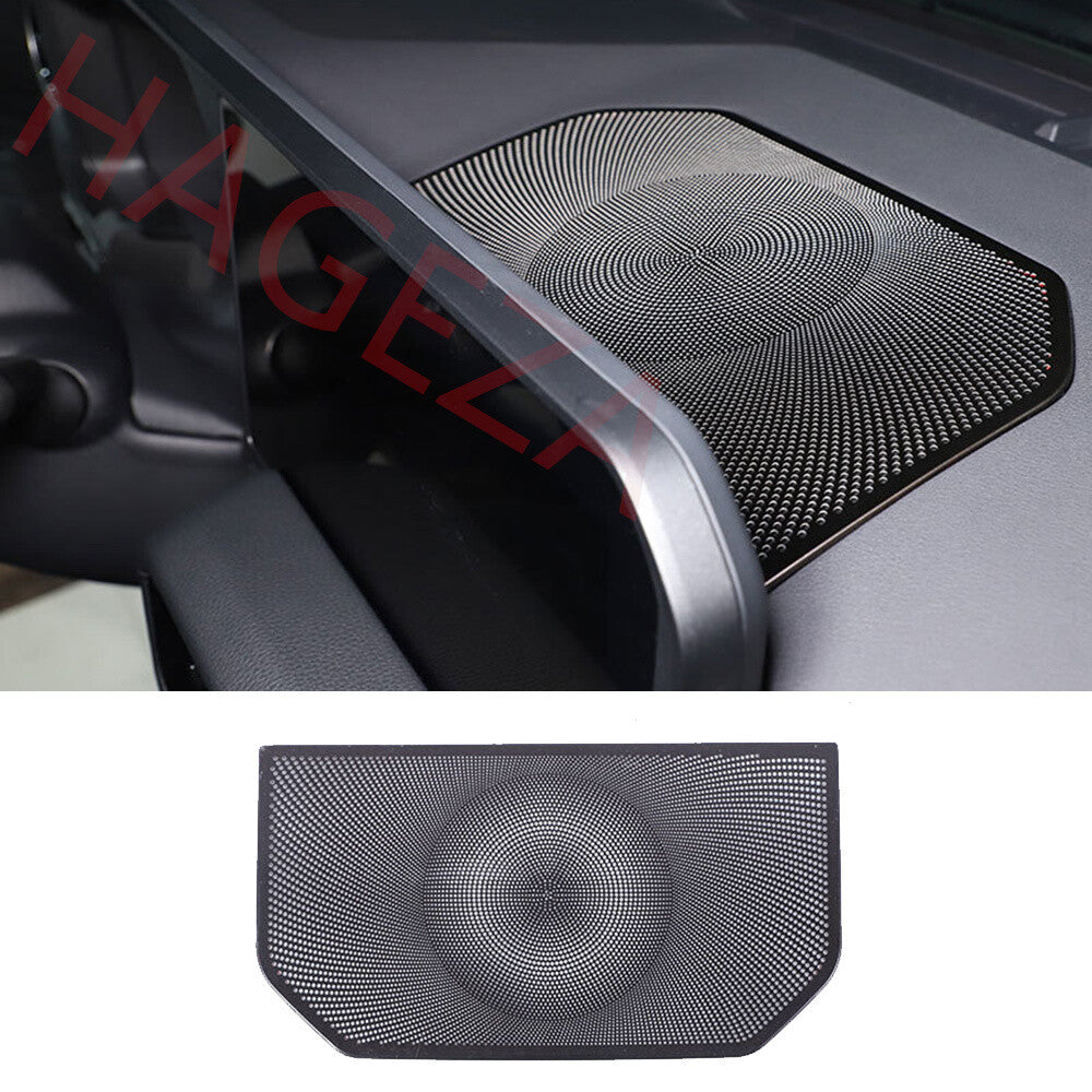 Steel Black Dashboard Speaker Net Trim For Toyot@ for Land Cruiser Prado LC250 2024+