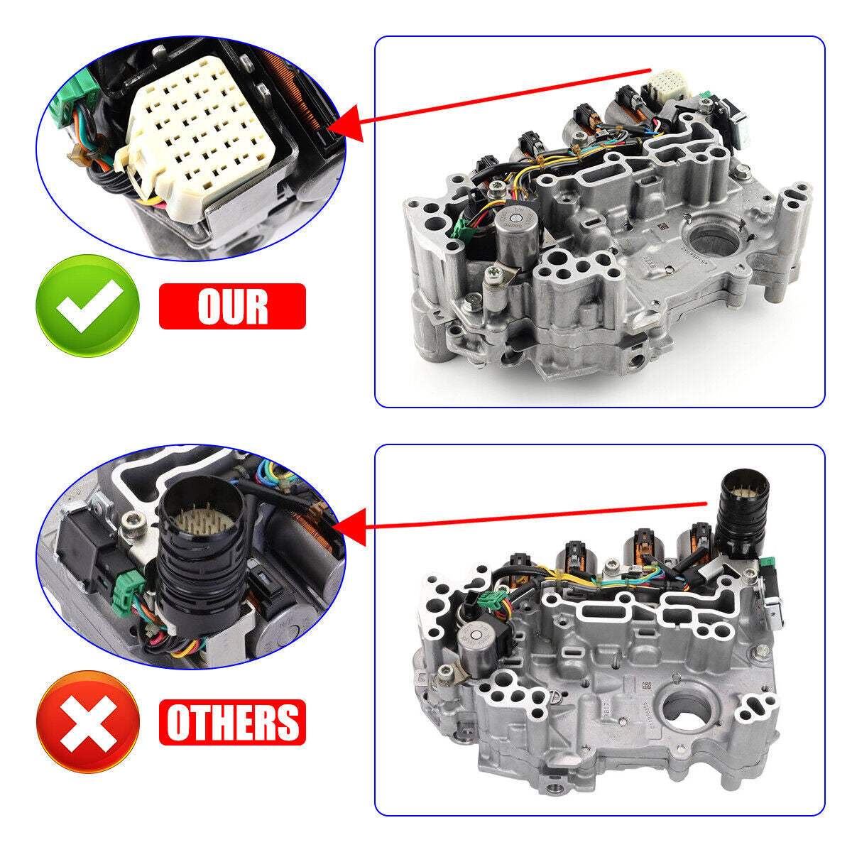 JF015E CVT Transmission Valve Body for Nissan Versa Sentra Note 2012-2016