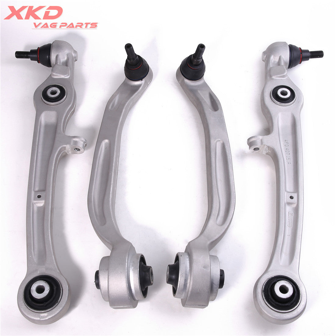 4 Control Arm + Ball Joint Kit for Audi A6 2005 - 2011 4F0407151A 4F0407693H