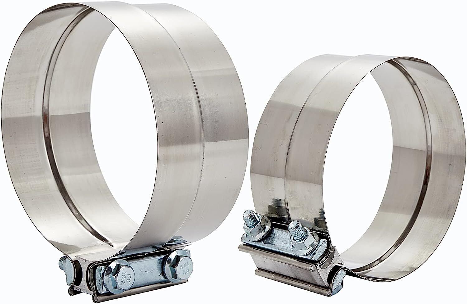 5-inch exhaust clip with 304 stainless steel rim, 5-inch muffler clip