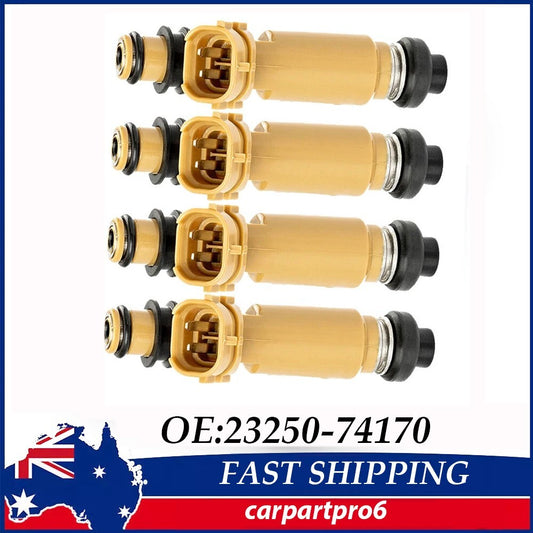 Set of 4 for Toyota for Camry Rav4 Avensis 23209-74170 23250-74170 Fuel Injector New