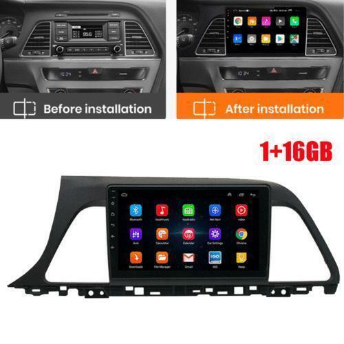9 For 15-17 for Hyundai Sonata Android 10.1 Car Radio Stereo Player GPS Wifi 1+16GB