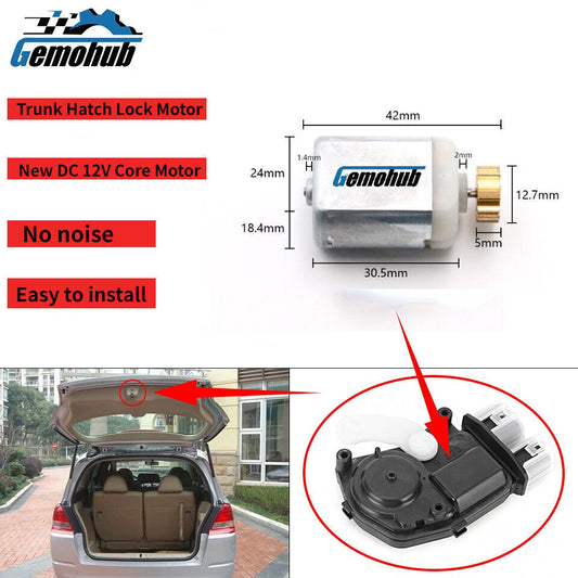 Trunk Hatch Lock Locking Motor for 2003-2007 for Peugeot 206 sw 04-2010 for Peugeot 607