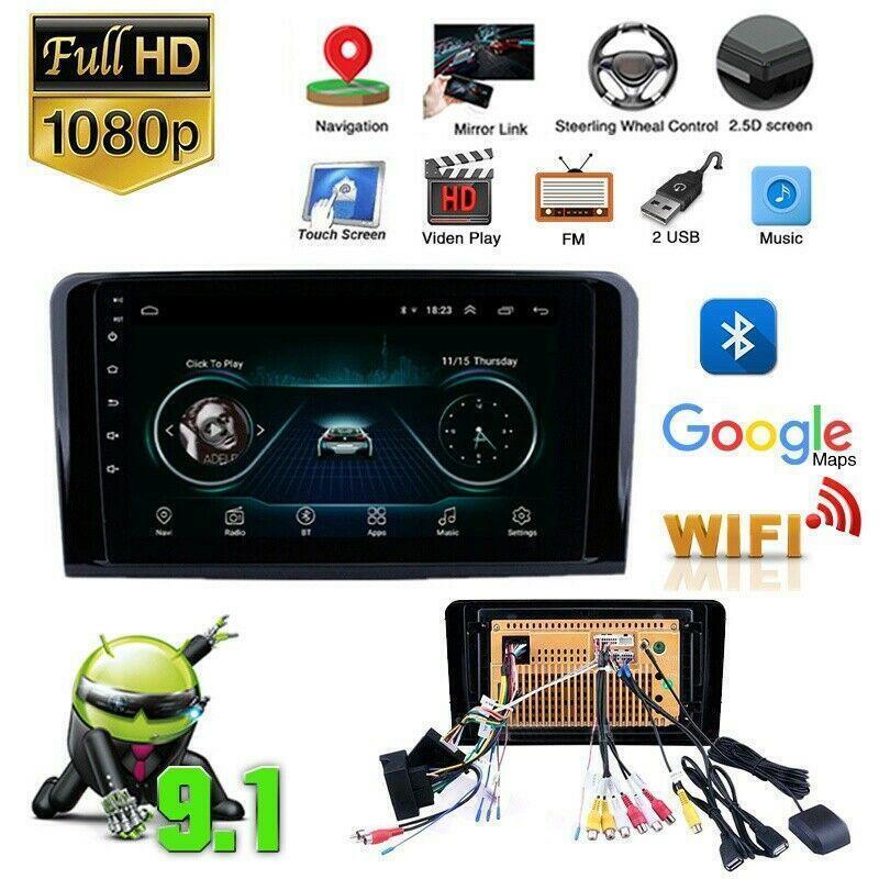 SUV Stereo for Mercedes ML350 ML450 GL320 Radio GPS Navigation 9 Android 9.1