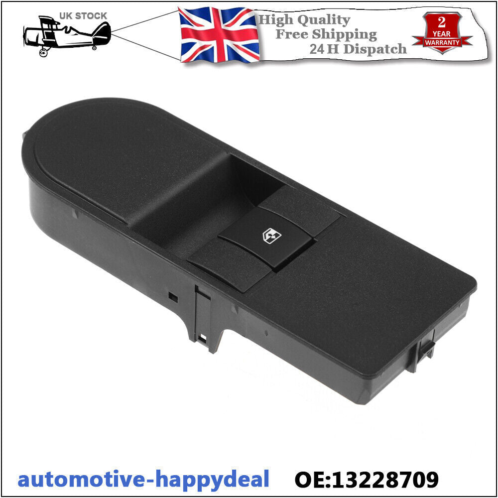 for Vauxhall for Opel Zafira B / Astra H Front PASSENGER side electric window switch