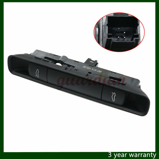 Assembly cover and Decklid release switch for Porsche 997 and 987 Cayman