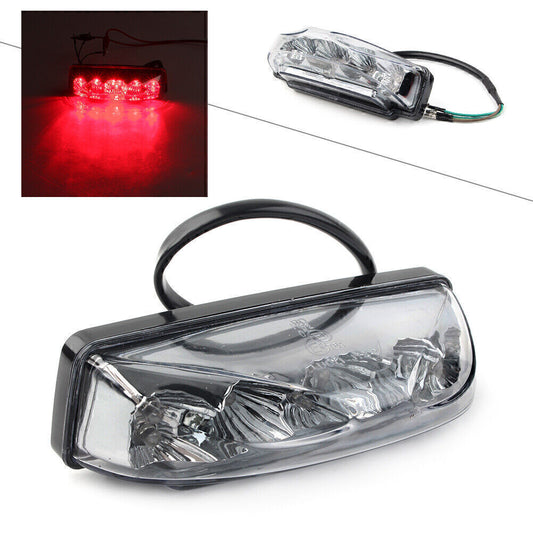 for Universal Motorcycle ATV Bike Scooter Rear Brake Light Tail Light Red
