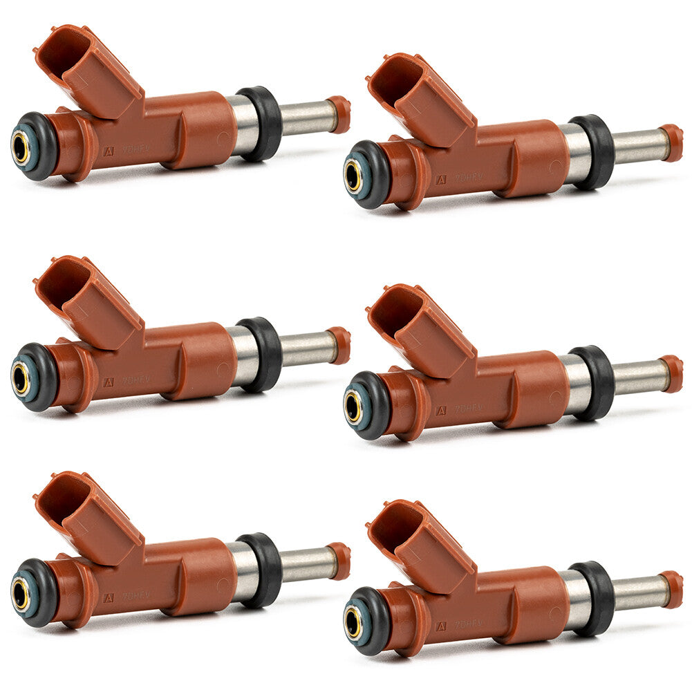 6pcs Fuel Injectors for Toyota for Sienna 2007-2010 for Toyota for Avalon 2005-2012 3.5L