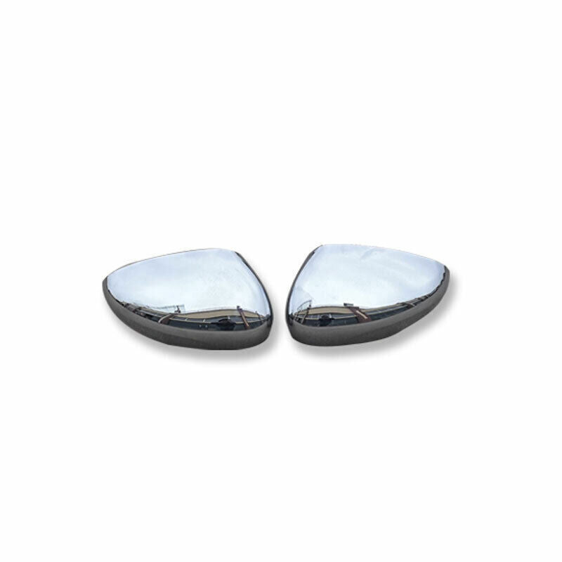 2P Chrome Rear View Side Mirror Moulding Cover Trim for Ford Escape Kuga 2020-22