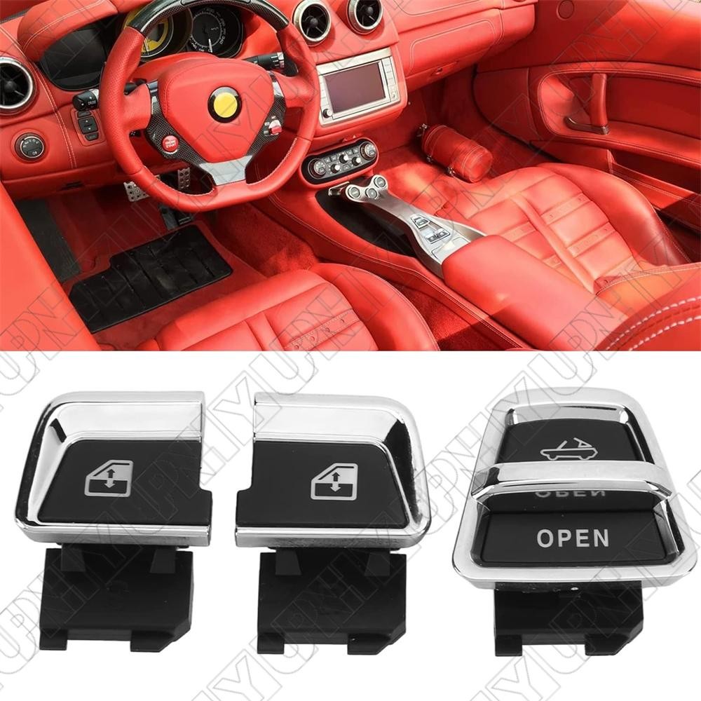 Left Right Roof Control Power Window Button+Bracket for Ferrari California 09-14