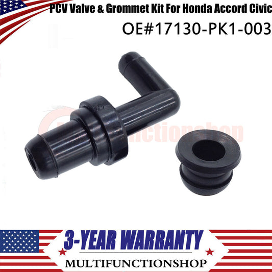 for Honda Accord 1990 - 2002 for Civic 88-00 90¡ã PCV Valve and Gripper Kit 17130-PK1-003