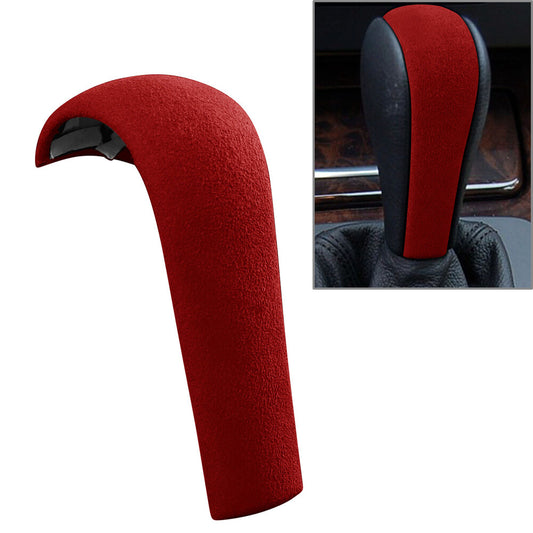 Gear Shift Knob Cover Trim Red for BMW 3 5 Series X3 X5 E60 E61 E90 E92 E93 E83
