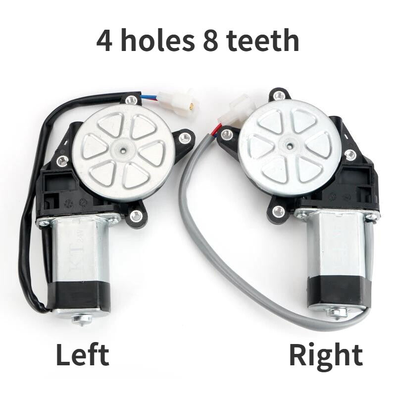 for Honda Insight for Civic Left Power Window Lifter Regulator Motor 4 Holes 8 Teeth