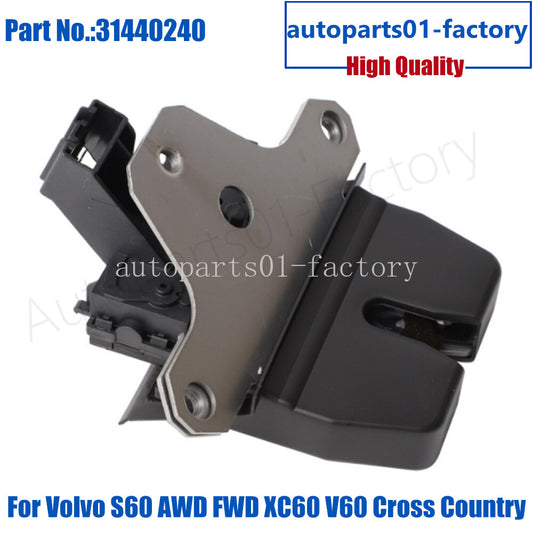 1PCS Rear Tailgate Boot Lid Lock for Volvo S60 AWD FWD XC60 V60 Cross Country