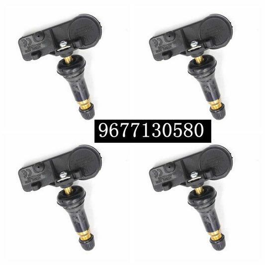 2pcs TPMS 9677130580 Tire Pressure Sensor 433MHZ for Citroen C4 for Peugeot 3008