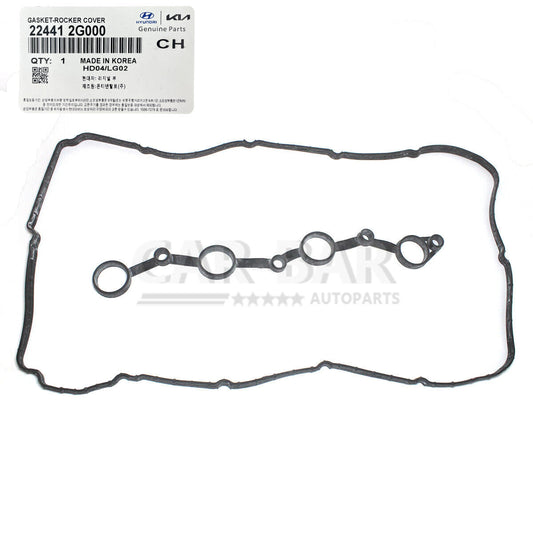 Engine Valve Cover Gasket Set for Hyundai Santa Sonata for Kia Optima Rondo 2.4L L4