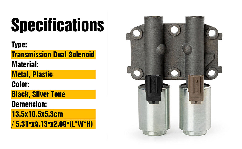 A/T Clutch Pressure Control Solenoid Valve BC Transmission Solenoid Dual Liner
