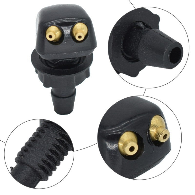 2¡Á Universal Dual Holes Auto Car Windshield Washer Nozzle Wiper Water Spray Jet