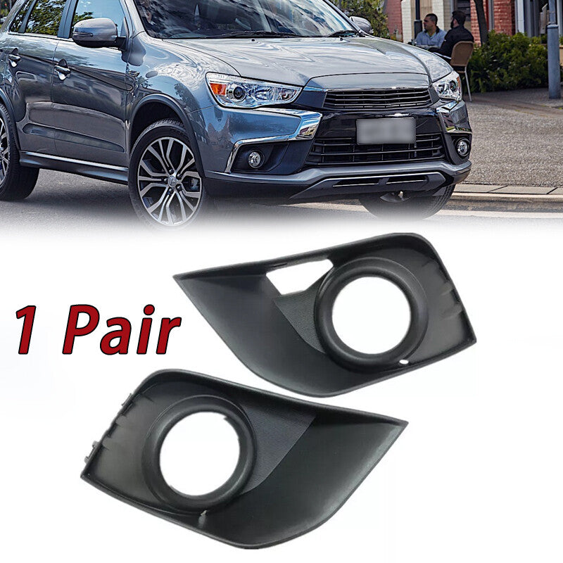 2-Piece Fog Light Cover Frame for 2016-2019 for Mitsubishi Outlander Sport ASX RVR