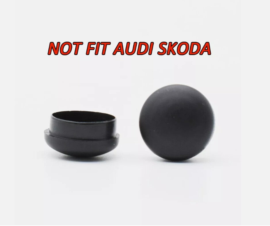 2x Front Windscreen Wiper Arm Nut Cover Cap Bolt Antirust Protector for VW for Skoda