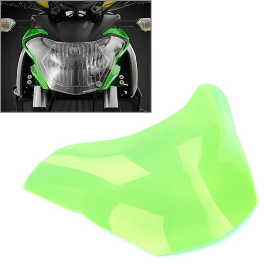 Front Headlight Guard Shield Screen Lens Cover for KAWASAKI Z650 2017-2018 Green