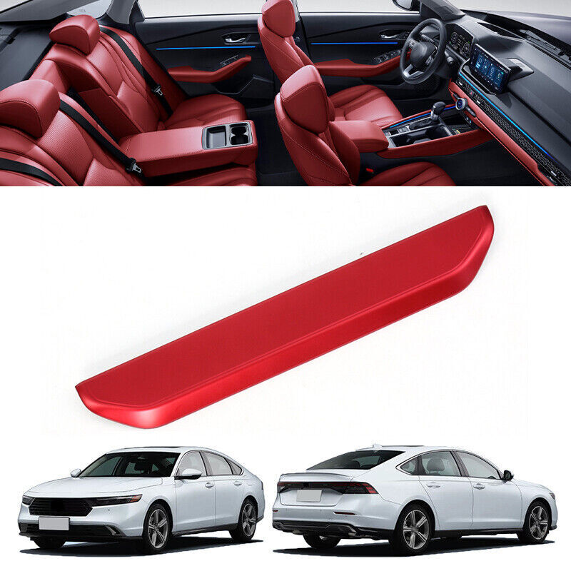 Central Console Navigation ABS Red Strip Trim for Honda Accord 11th 2023+