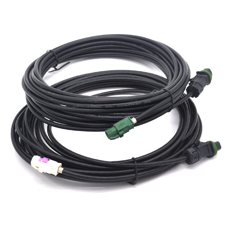 2x LR Side View Camera Wiring Harness WIRE set for BMW 5SER F11  LCI 2009-2017