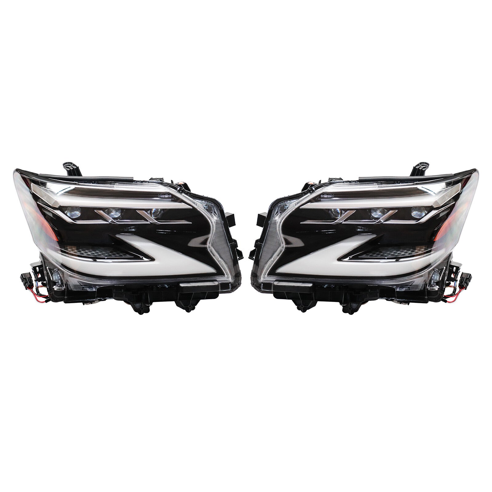 Fit 2014-2019 for Lexus GX460 LED Headlight Sequential Signal Turn Assembly 1 Pair