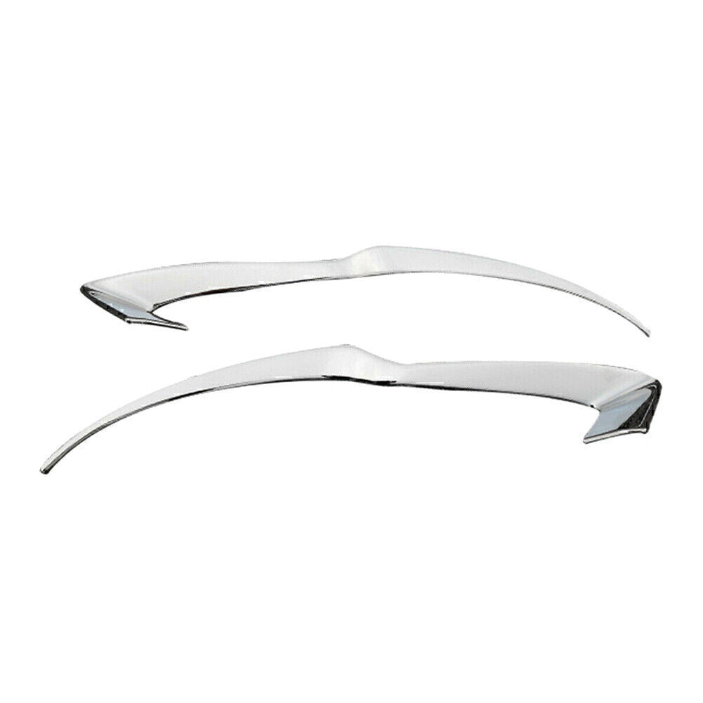Chrome Car Headlight Headlamp Cover Strip Trim for Subaru Forester 2019-2020
