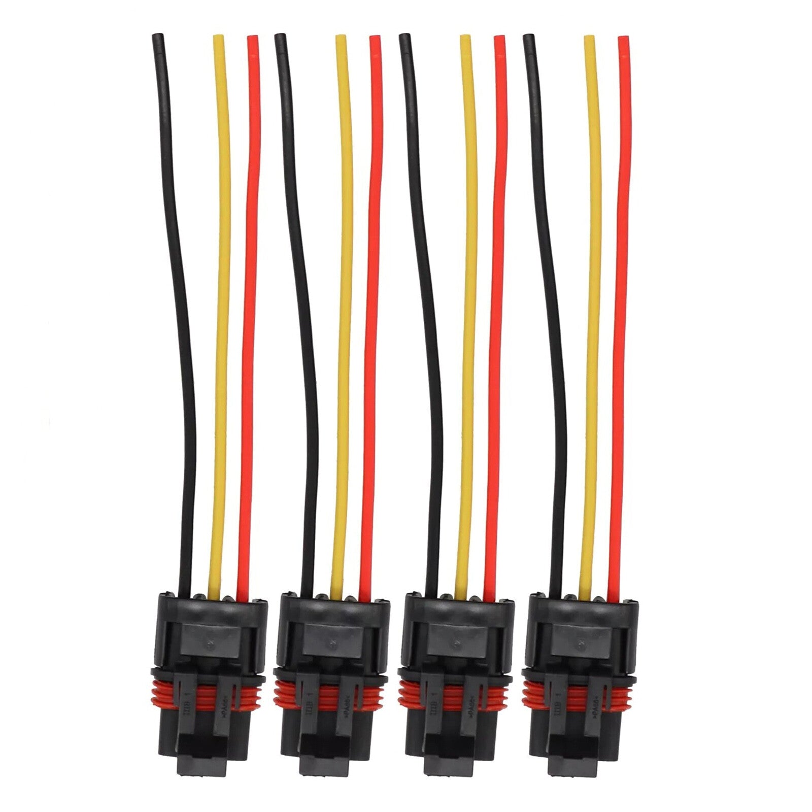 4Pcs for Polaris RZR PRO XP/XP 4 Pulse Power Bus Bar Plug Pigtail Connector