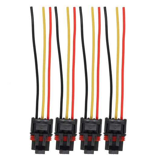 4Pcs for Polaris RZR PRO XP/XP 4 Pulse Power Bus Bar Plug Pigtail Connector