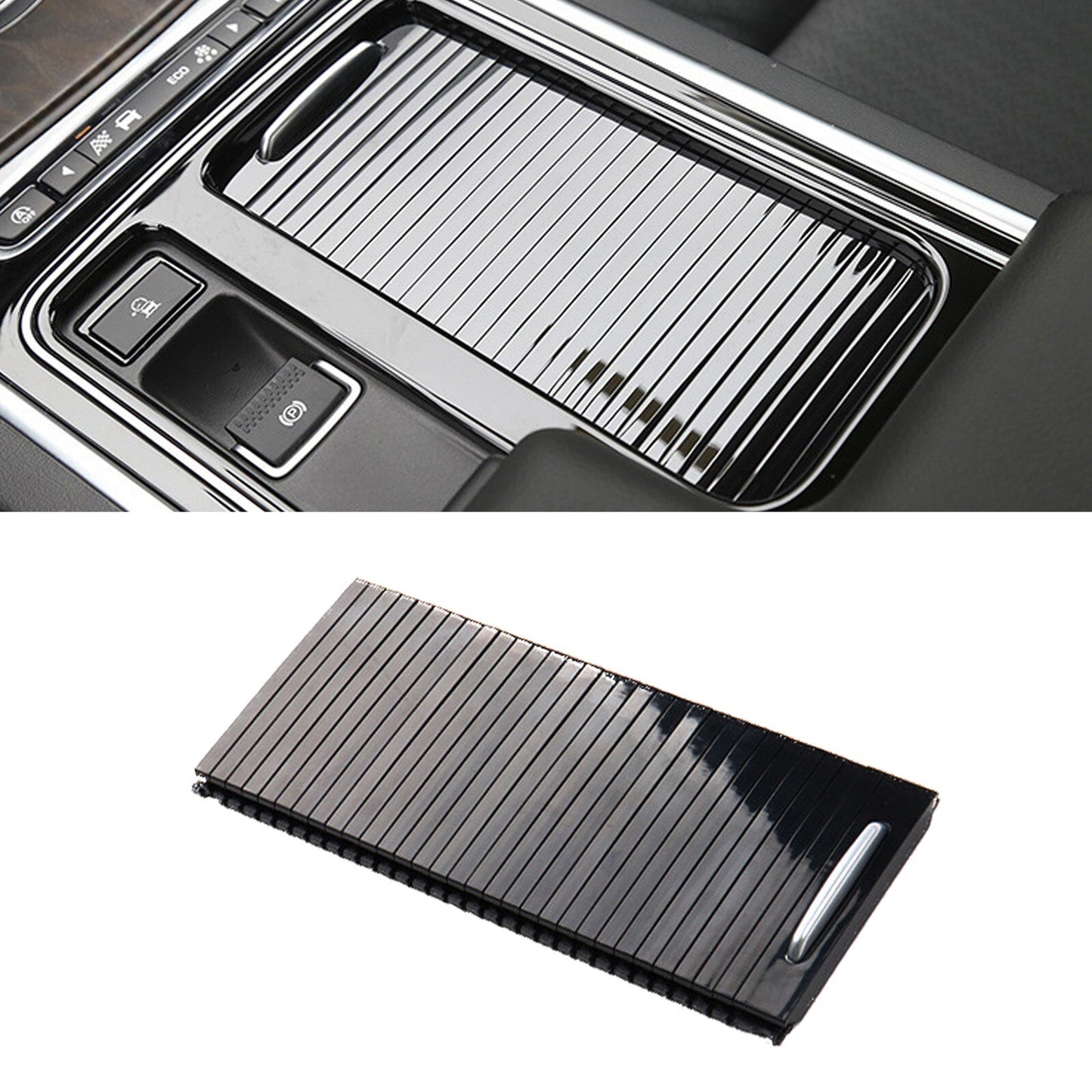 Cup Holder Centre Console Roller Cover for Jaguar XF 2016-2019 For XFL 17-20