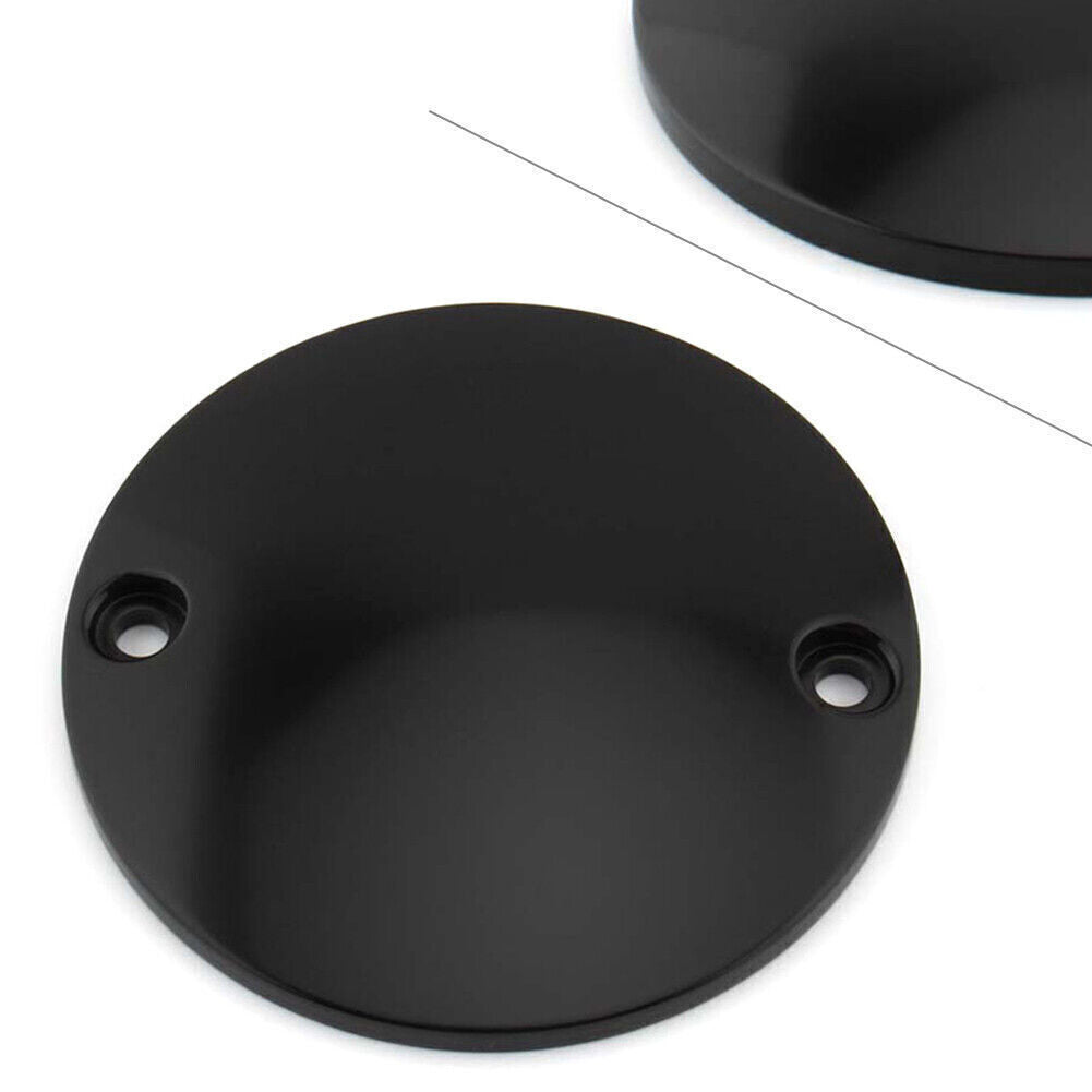 Domed Points Cover Softail Bigtwin for Harley Timing Ignition Timer Black