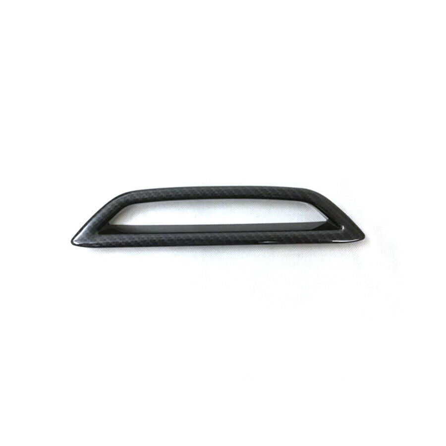 1X Carbon Fiber Look Rear Bumper Fog Lamp Frame Trim 2018-22 for Toyota CHR C-HR