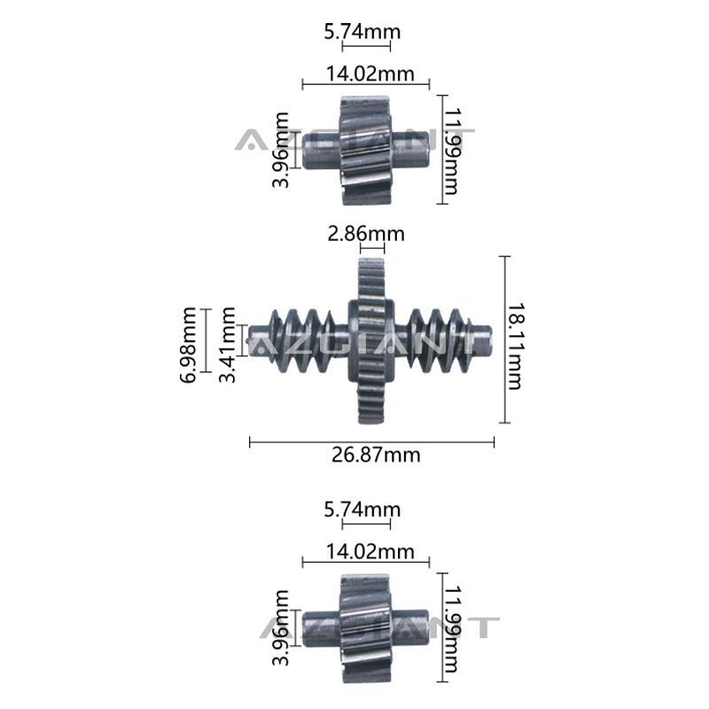 Folding Side Mirror Motor Gear Kit for 2009-2020 for Ford Lobo