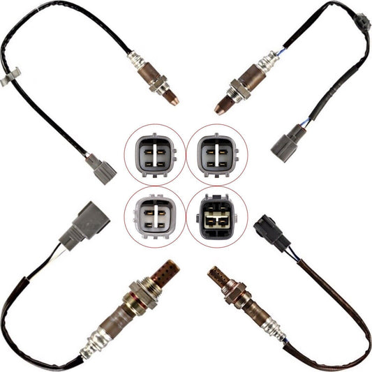 4PCS Up+Down Oxygen O2 Sensor For 2008-2011 for Toyota for Avalon for Camry for Lexus ES350 3.5L