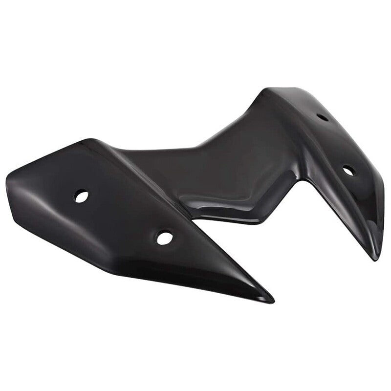 Black Motorcycle Front Windscreen Windshield Wind Shield Deflector for Kawasaki
