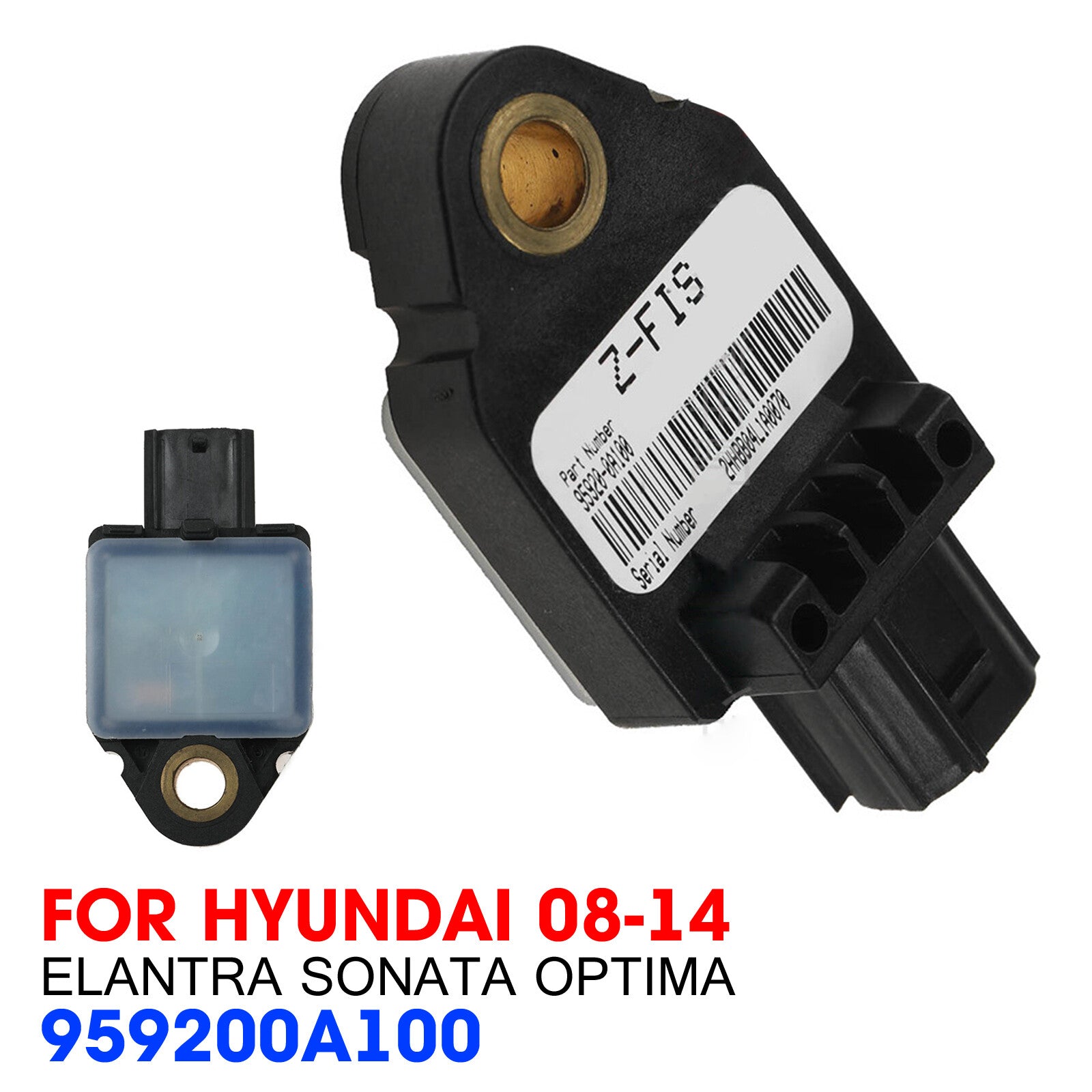 1pc Impact Sensor Front fit 08-14 for Hyundai for Elantra Sonata Optima 959200A100 AT