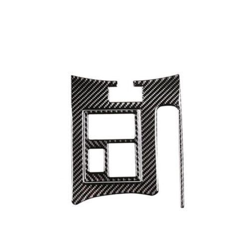 Carbon Fiber Central Handbrake Panel Cover Trim 2P Fit for Toyota RAV4 2006-2012