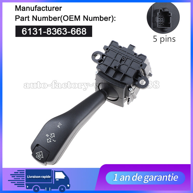 COMMODO LEVIER DE COMMANDE DE PHARE CLIGNOTANTS POUR for BMW 5 E39 1999-2003