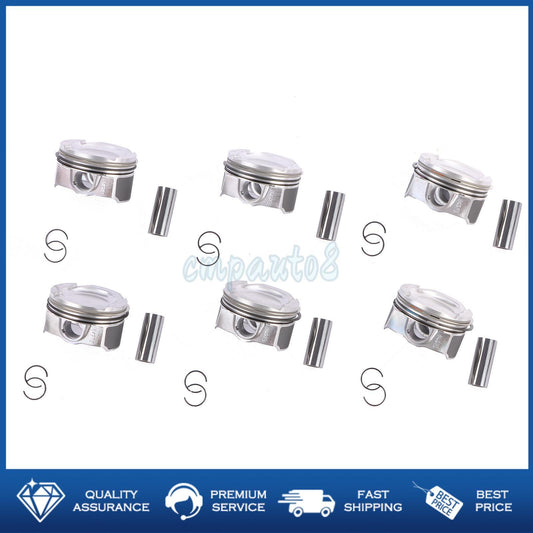 N54B30 ¦µ84mm Pistons w/ Rings Kit for BMW E88 E91 E92 E60 F01 E71 E89 135i 3L L6