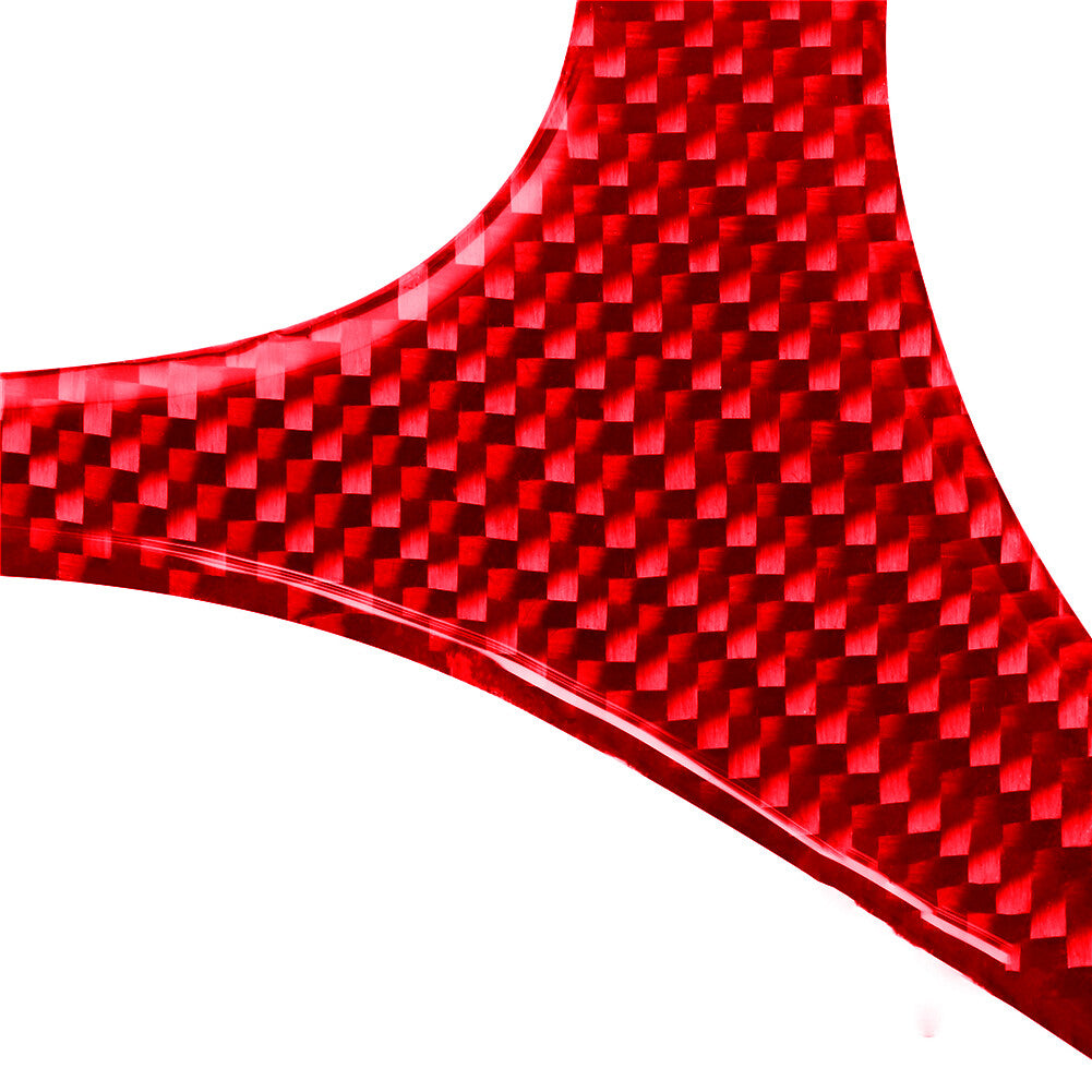 Red Carbon Fiber Interior Dashboard Panel Cover Trim for Dodge Charger 2011-14