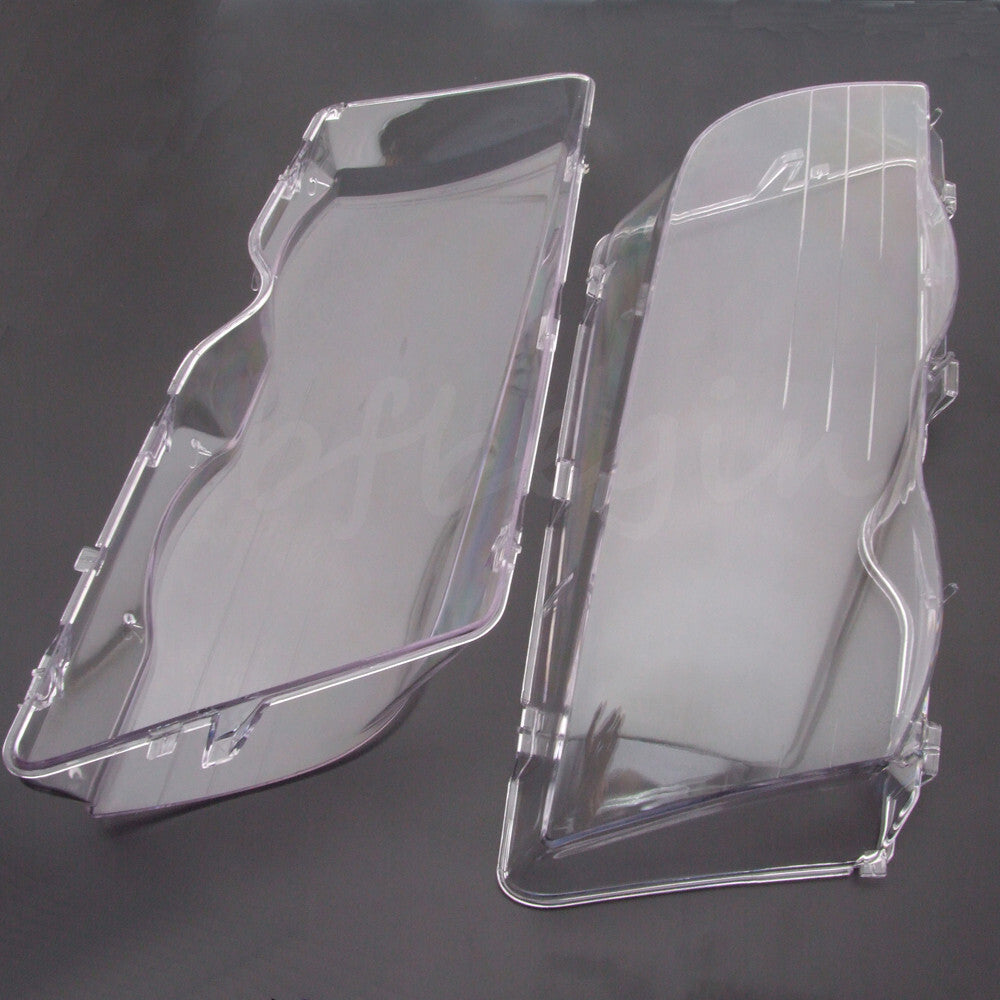Left + Right Front Light Lens Cover Protector for 1999-2001 for BMW E46 4-Door
