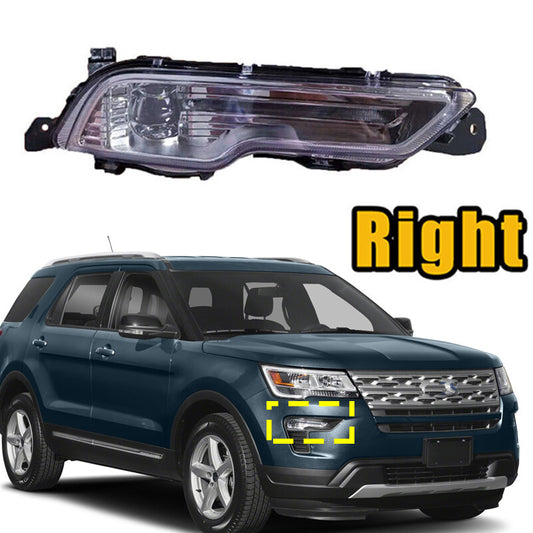 RH Front LED Fog Lamp Daytime Running Light DRL for Ford Explorer 2018 2019