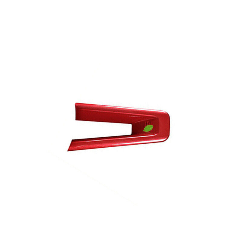 for Mazda CX-30 2020-24 ABS Red Inner Steering Wheel U-Type Panel Trim Cover 1X