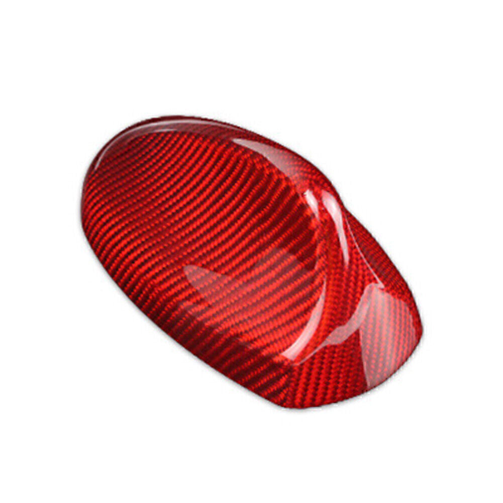 Carbon Fiber Shark Fin Antenna Cover Sticker Fit for Alfa Romeo Giulia for Stelvio Red
